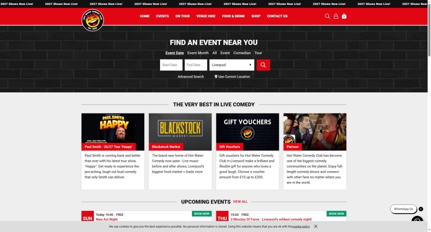 Hot Water Comedy Club